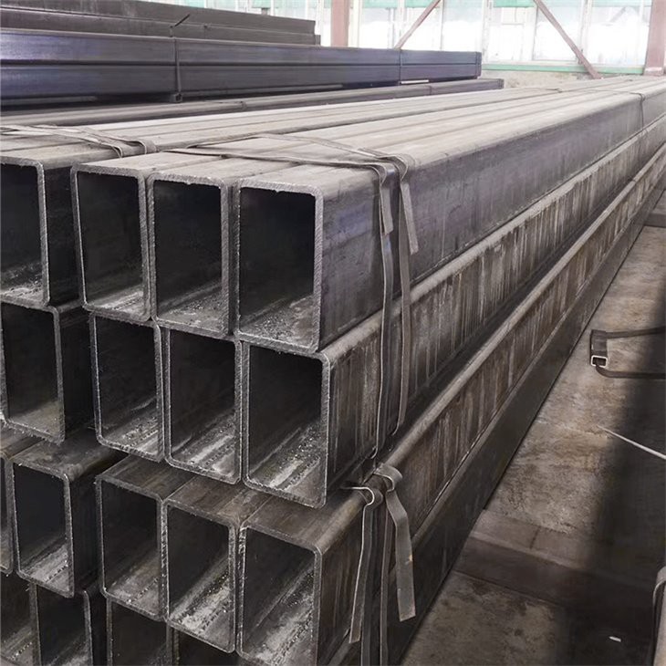 En stock construcción estructura de acero tubo cuadrado hueco