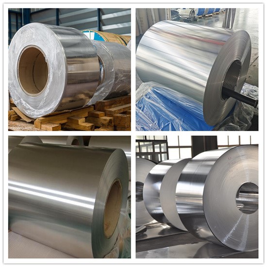 Bobina de aluminio recubierta