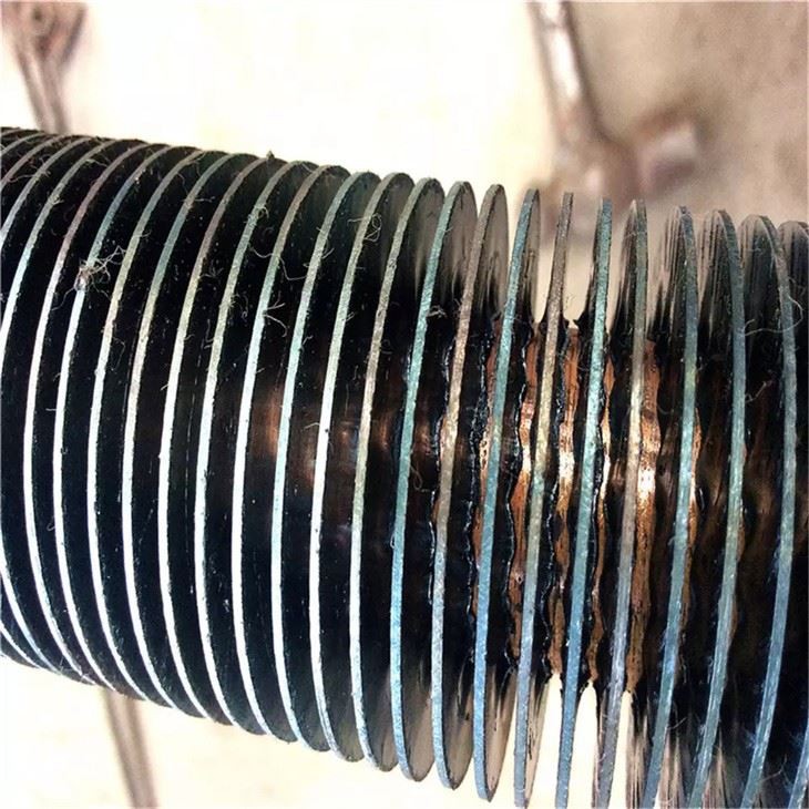 Tubo Con Aletas De Acero Al Carbono Soldado De Alta Frecuencia