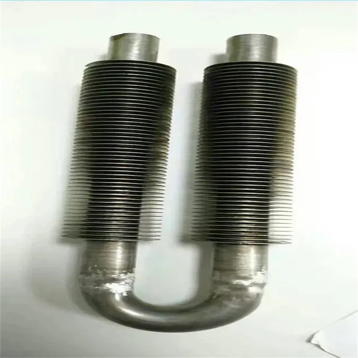 Ống thép có vây ép đùn, phụ kiện có vây bằng nhôm cho bộ trao đổi nhiệt