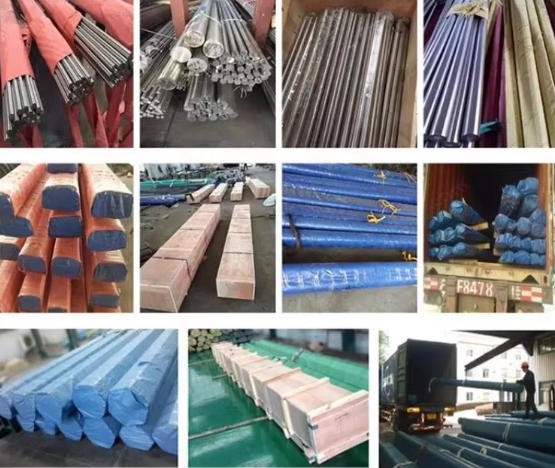Embalaje de barras redondas de acero inoxidable ASTM A479 TP316L Embalaje de barras redondas de acero inoxidable ASTM A479 TP316L